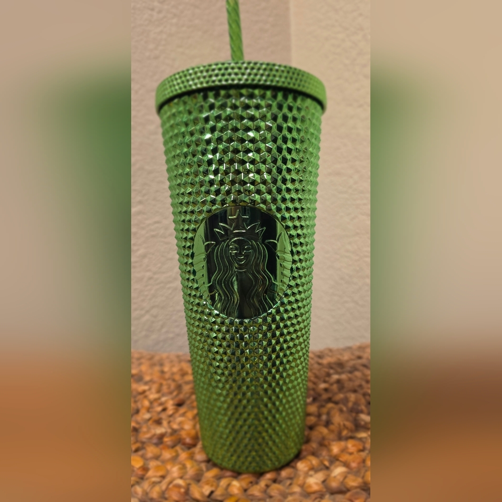 Starbucks Green Studded Tumbler